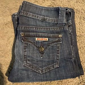 Hudson Dark Wash Bootleg Jeans